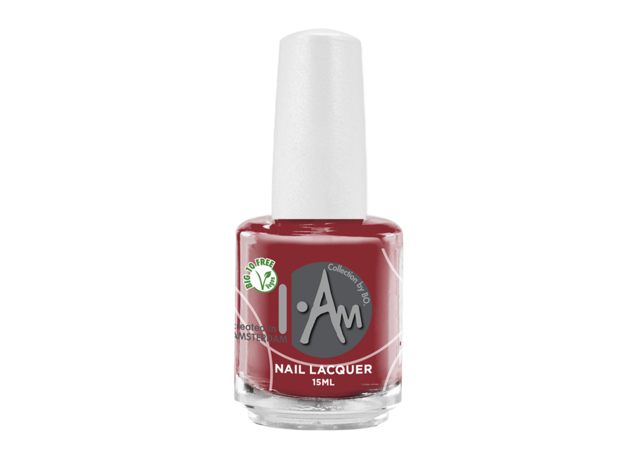 I.Am by BO. Nail Lacquer #074 Reddish