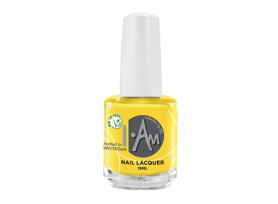 I.Am by BO. Nail Lacquer #138 Yellow Blaze