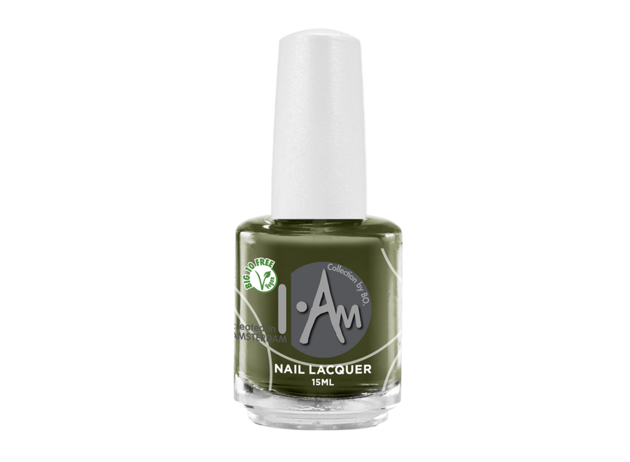 I.Am by BO. Nail Lacquer #149 Olive Drab