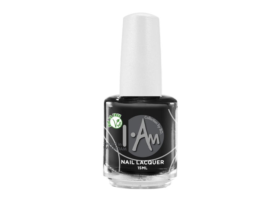 I.Am by BO. Nail Lacquer #200 Pitch Black