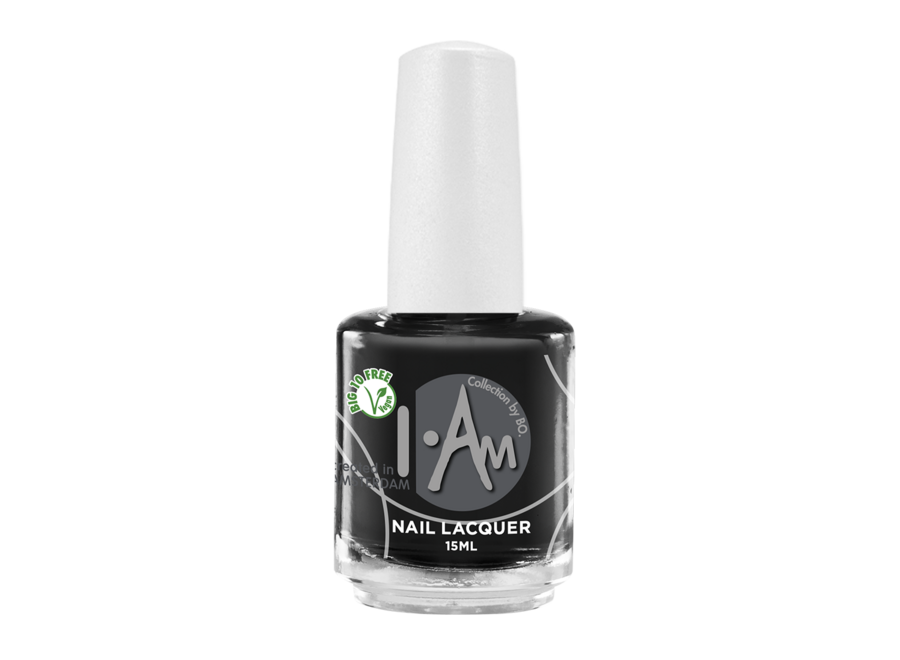 I.Am by BO. Nail Lacquer #200 Pitch Black