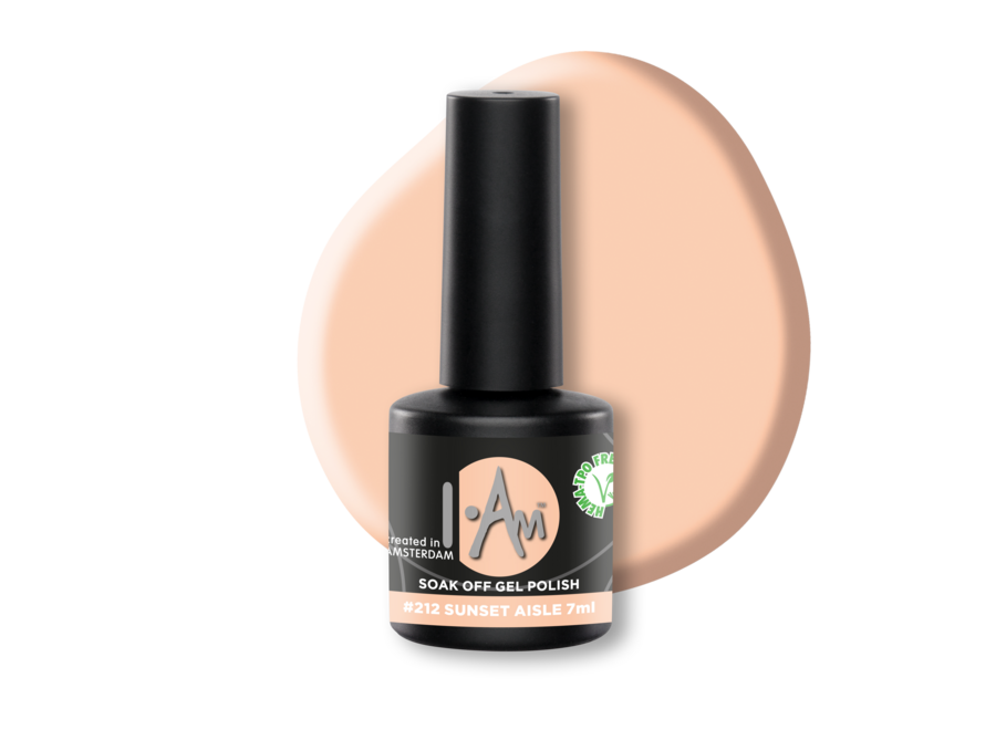 I.Am Soak Off Gel Polish  #212 Sunset Aisle (7ml)
