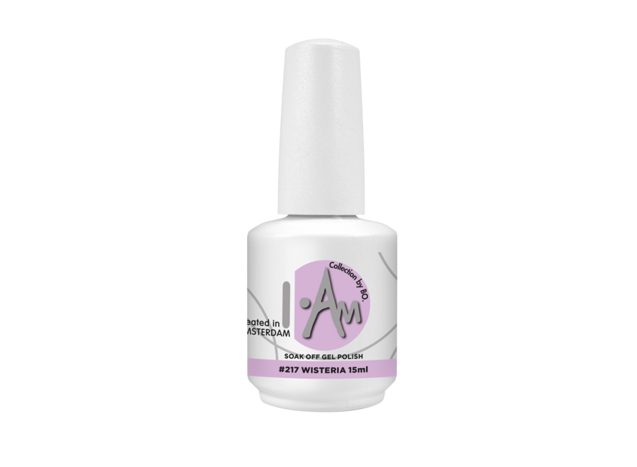 I.Am by BO. Soak Off Gel Polish #217 Wisteria (15ml)