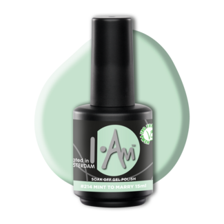 I.Am Systems I.Am Soak Off Gel Polish #214 Mint to Marry (15ml)
