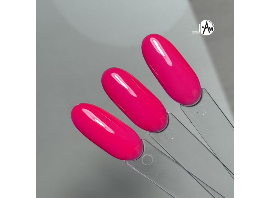 I.Am by BO. Soak Off Gel Polish #044 Hot Pink (15ml)