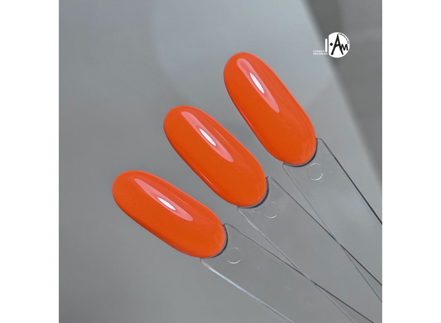 I.Am by BO. Soak Off Gel Polish #063 Feisty Orange (15ml)