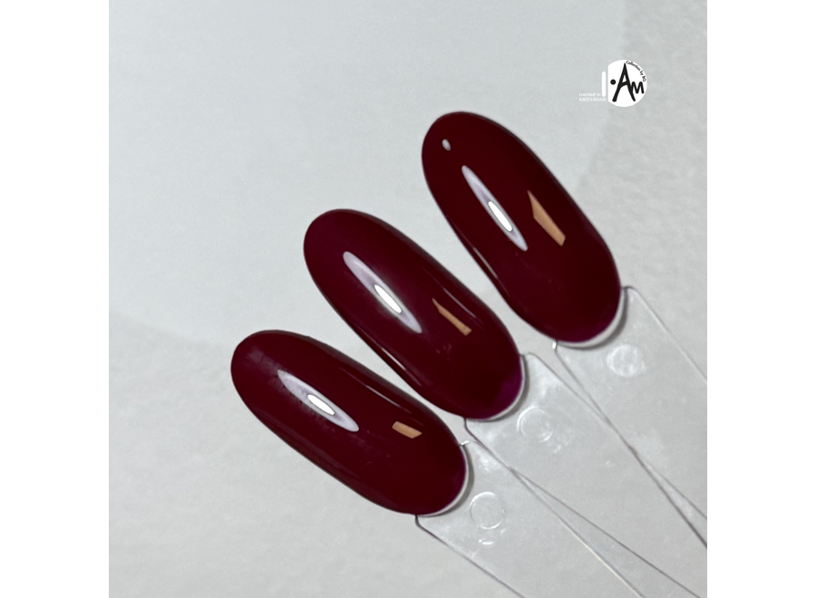 I.Am by BO. Soak Off Gel Polish#081 Magma Red (15ml)