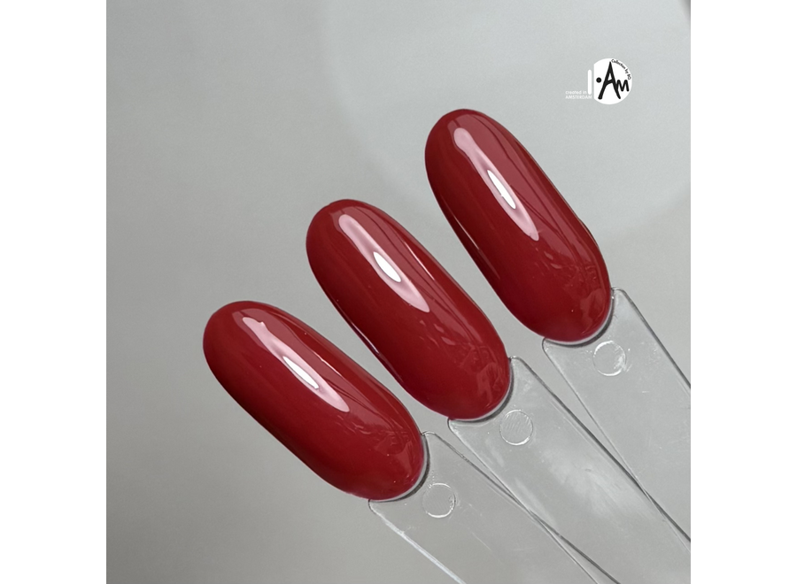 I.Am by BO. Soak Off Gel Polish #085 Red Inferno (15ml)