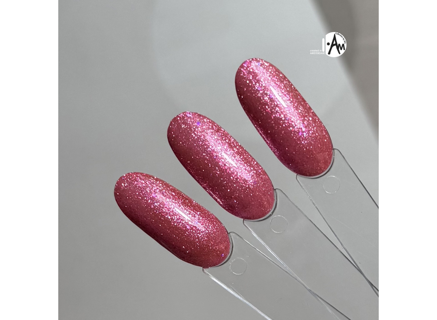 I.Am by BO. Soak Off Gel Polish #102 Barbie Sparkle (15ml)