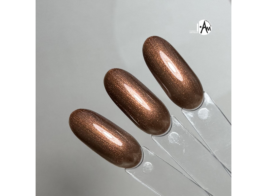I.Am by BO. Soak Off Gel Polish #123 Copper Gleam (15ml)