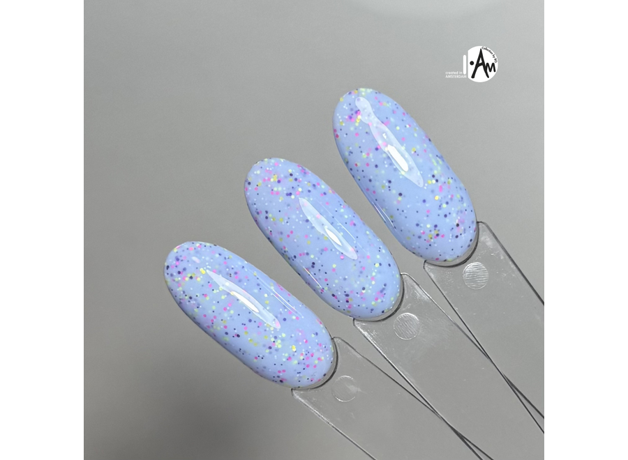 I.Am by BO. Soak Off Gel Polish #184 Cosmic Confetti (15ml)