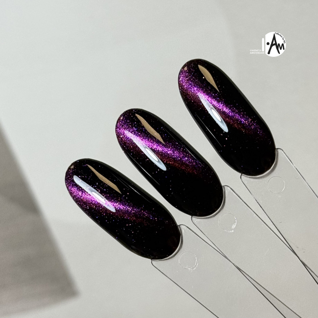 Cat Eye #002 Pounced on Purple