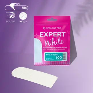 Staleks VV Kit Wit - Voetvijl 100 Grit
