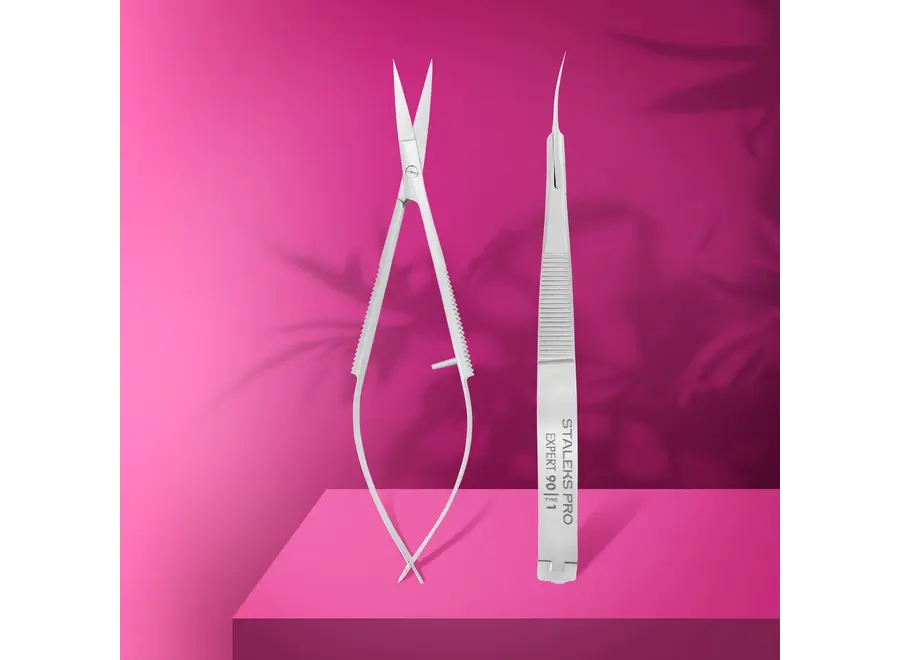 Micro Tweezer Manicure Schaar SE-90/1