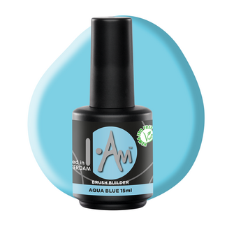 I.Am Nail Systems Brush Builder - Aqua Blue