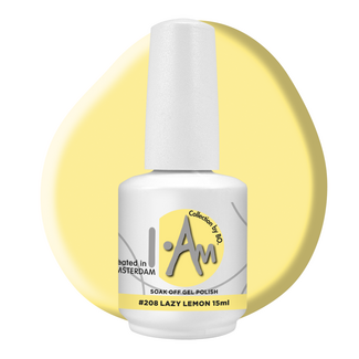 I.Am Collection by BO. Gel Polish #208 Lazy Lemon