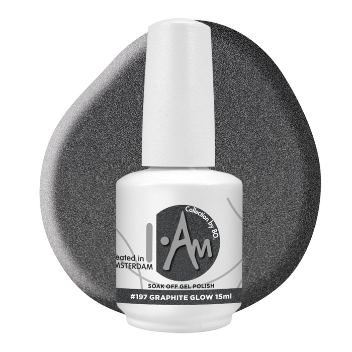 I.Am by BO. Gel Polish #197 Graphite Glow