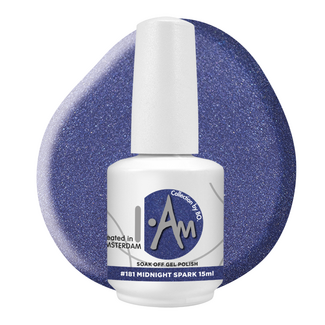 I.Am Collection by BO. Gel Polish #181 Midnight Spark