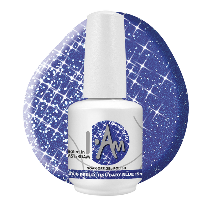 Gel Polish #180 Reflecting Baby Blue