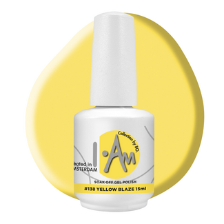 I.Am Collection by BO. Gel Polish #138 Yellow Blaze