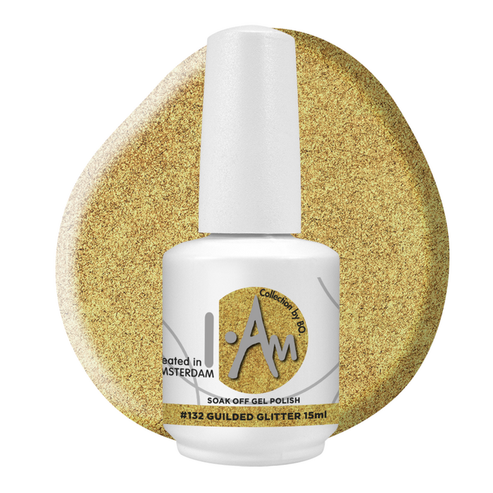 Gel Polish #132 Guilded Glitter