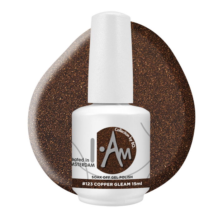 Gel Polish #123 Copper Gleam