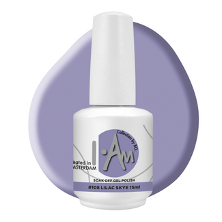 I.Am Collection by BO. Gel Polish #108 Lilac Skye