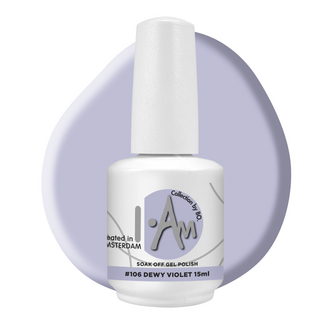 I.Am Collection by BO. Gel Polish #106 Dewy Violet