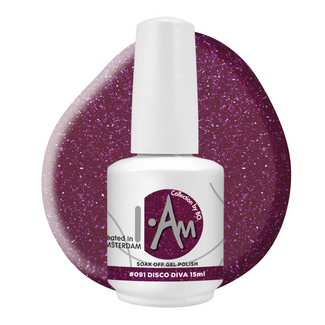 I.Am Collection by BO. Gel Polish #091 Disco Diva