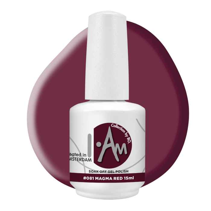 Gel Polish #081 Magma Red