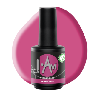 I.Am Nail Systems Rubber Base - Berry