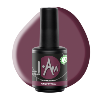 I.Am Nail Systems Rubber Base - Mauvey