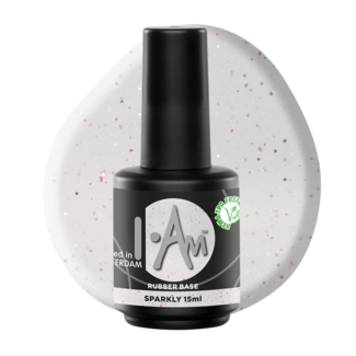 I.Am Nail Systems Rubber Base - Sparkly