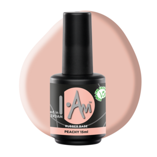 I.Am Nail Systems Rubber Base - Peachy