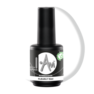 I.Am Nail Systems Rubber Base - Clearly