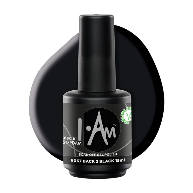 Gel Polish #067 Back 2 Black