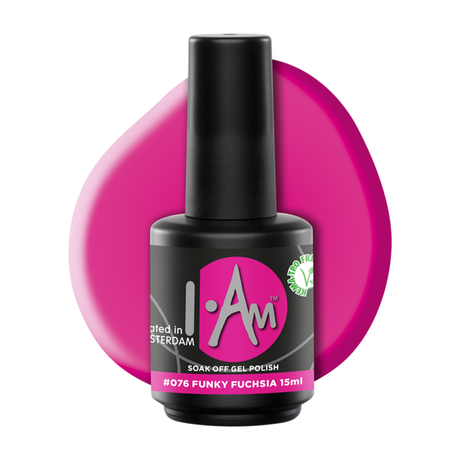 Gel Polish #076 Funky Fuchsia