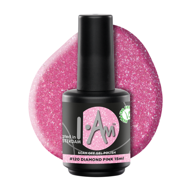 Gel Polish #120 Diamond Pink