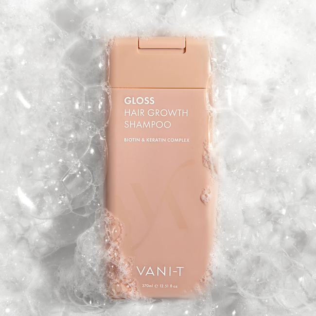 Gloss Hair Growth Shampoo with GHK-Cu Copper Peptides
