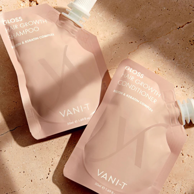 Gloss Hair Growth Shampoo & Conditioner Duo - Minis