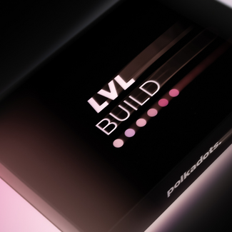Polkadots LVL Build Box - The Pinks
