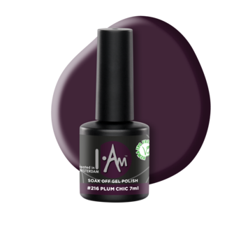 I.Am Nail Systems Gel Polish #216 Plum Chic