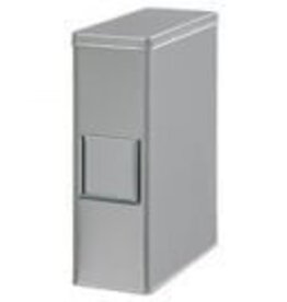 Geels G8042 Geels voorraaddoos smal, zilver ,