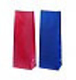 Geels G9188 Blokbodemzak metallic-rood 200g.