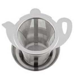 Geels G9992 permanentfilter Theepot, met uitlekschaaltje,