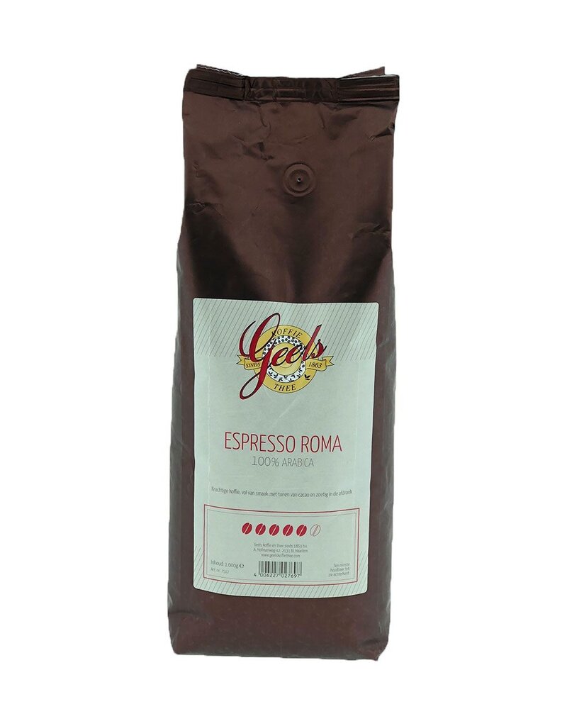 Geels G7517 Espresso Roma Bonen | 8 x 1 kg