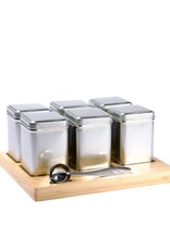 Geels G9988 Theeplank 6 vaks compleet | 6 stuks