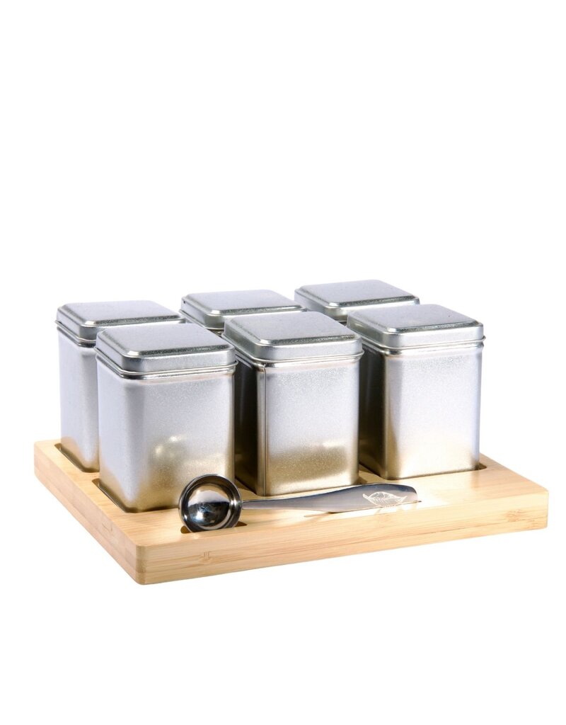 Geels G9988 Theeplank 6 vaks compleet | 6 stuks