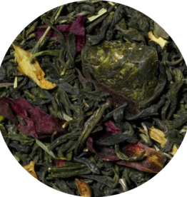 Geels G2059 Peony Petal Mosaic White Tea