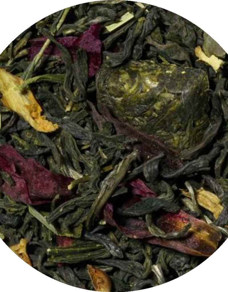 Geels G2059 Peony Petal Mosaic White Tea
